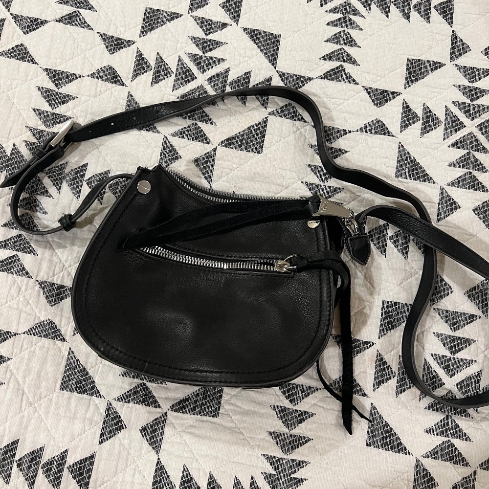 Aimee Kestenberg Black Leather Crossbody Bag
